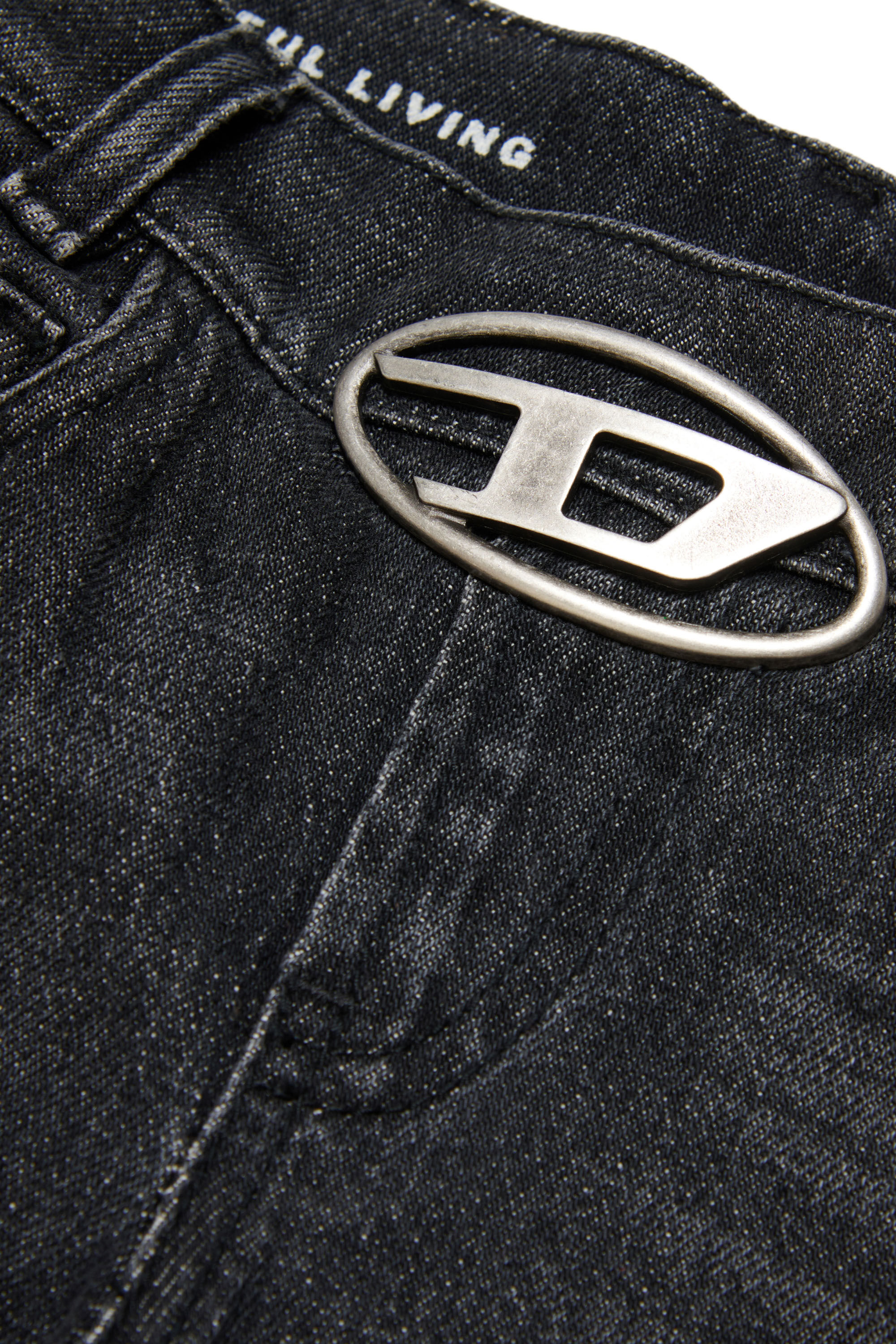 Diesel - 1969 D-EBBEY-S2-J Femme, Noir/Gris foncé - Image 3