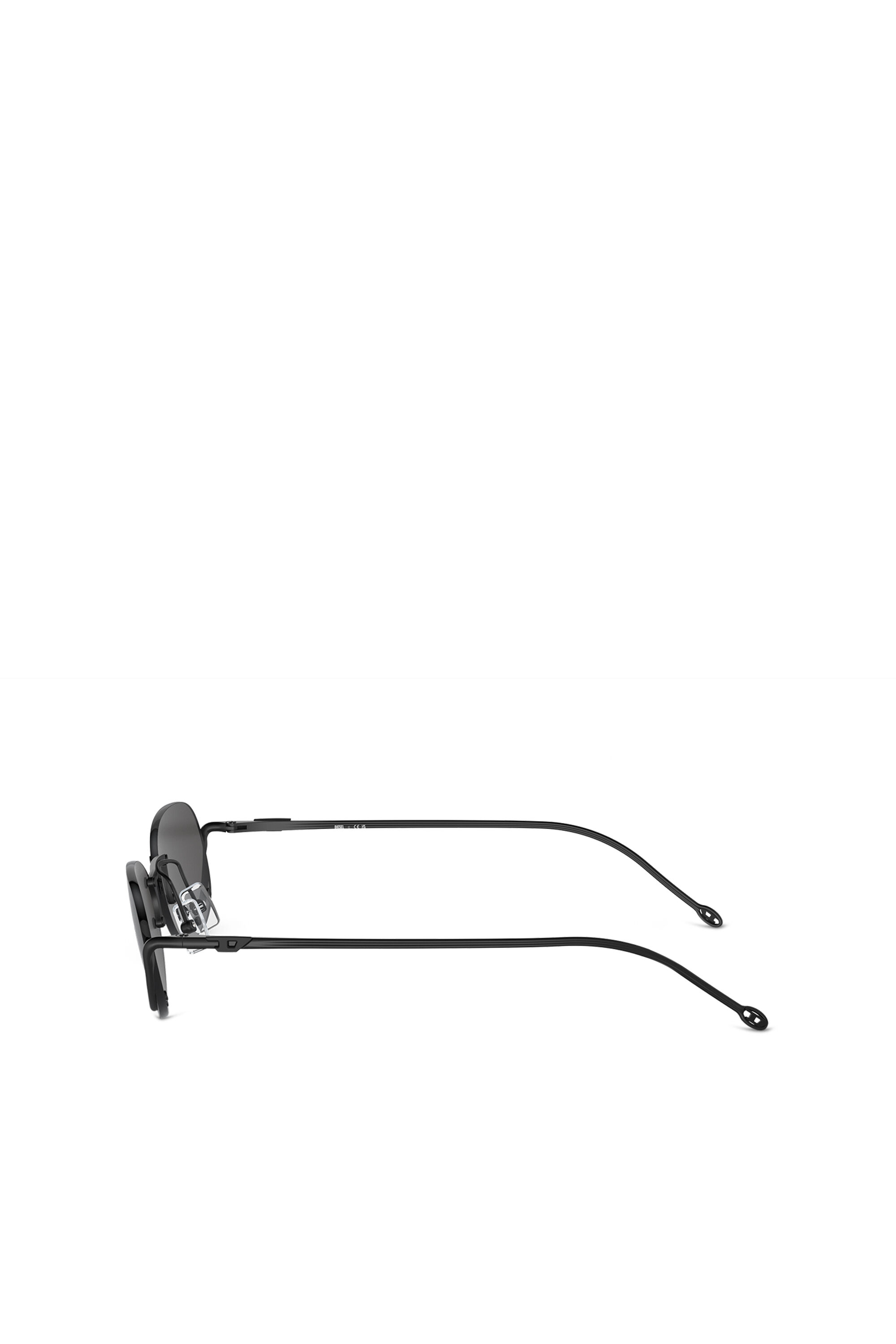 Diesel - 0DL1004, Lunettes de soleil ovales Mixte in Noir - 2