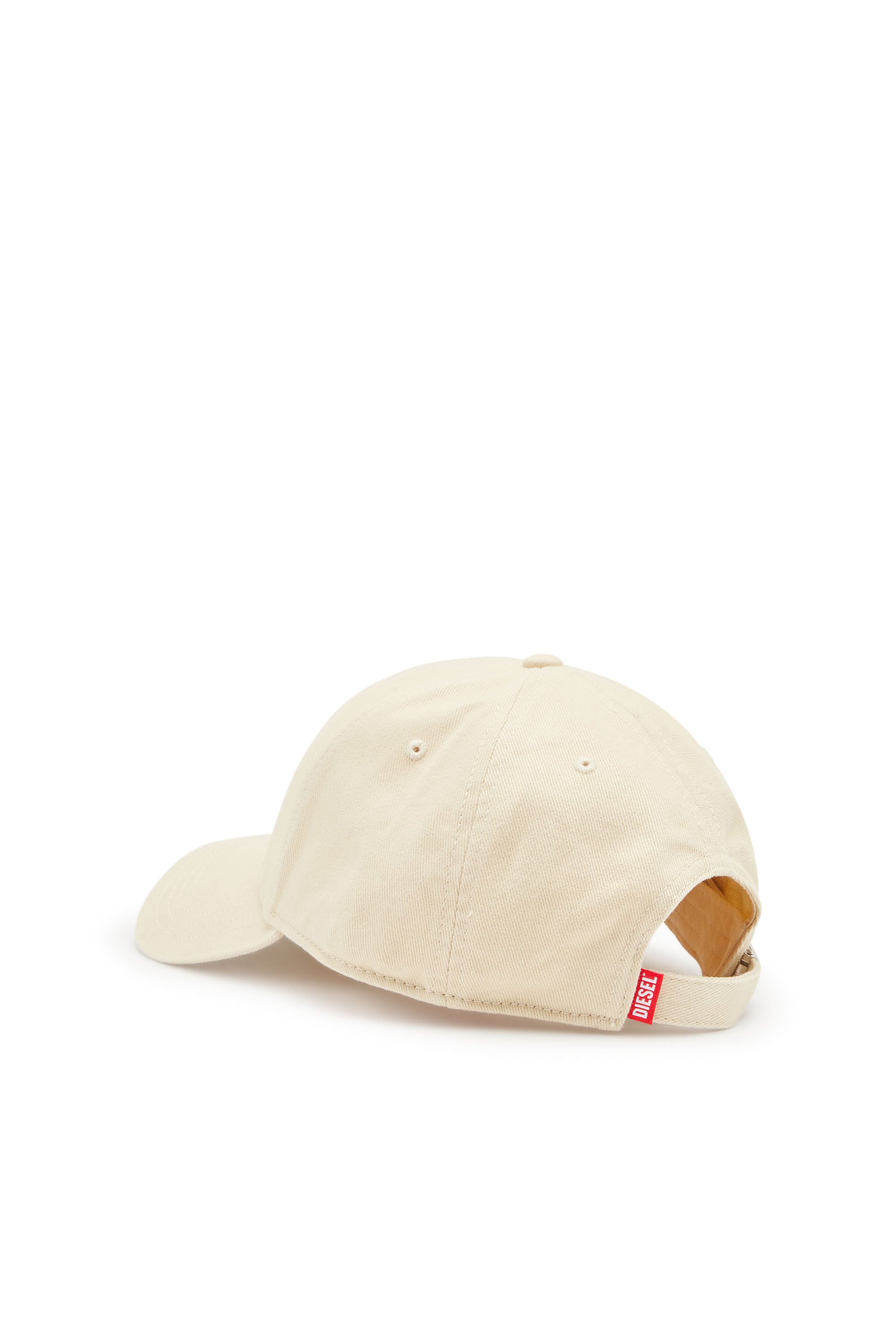 Diesel - CORRY-JACQ-WASH, Casquette de baseball avec empiècement à logo Homme in Blanc - 2