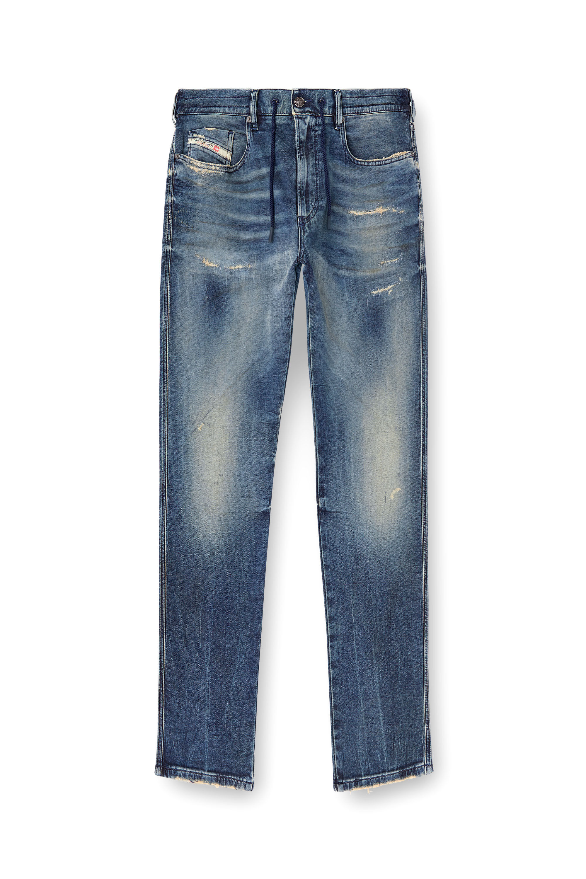 Diesel - Slim 2062 D-Strukt Joggjeans® 068PN Homme, Bleu moyen - Image 2