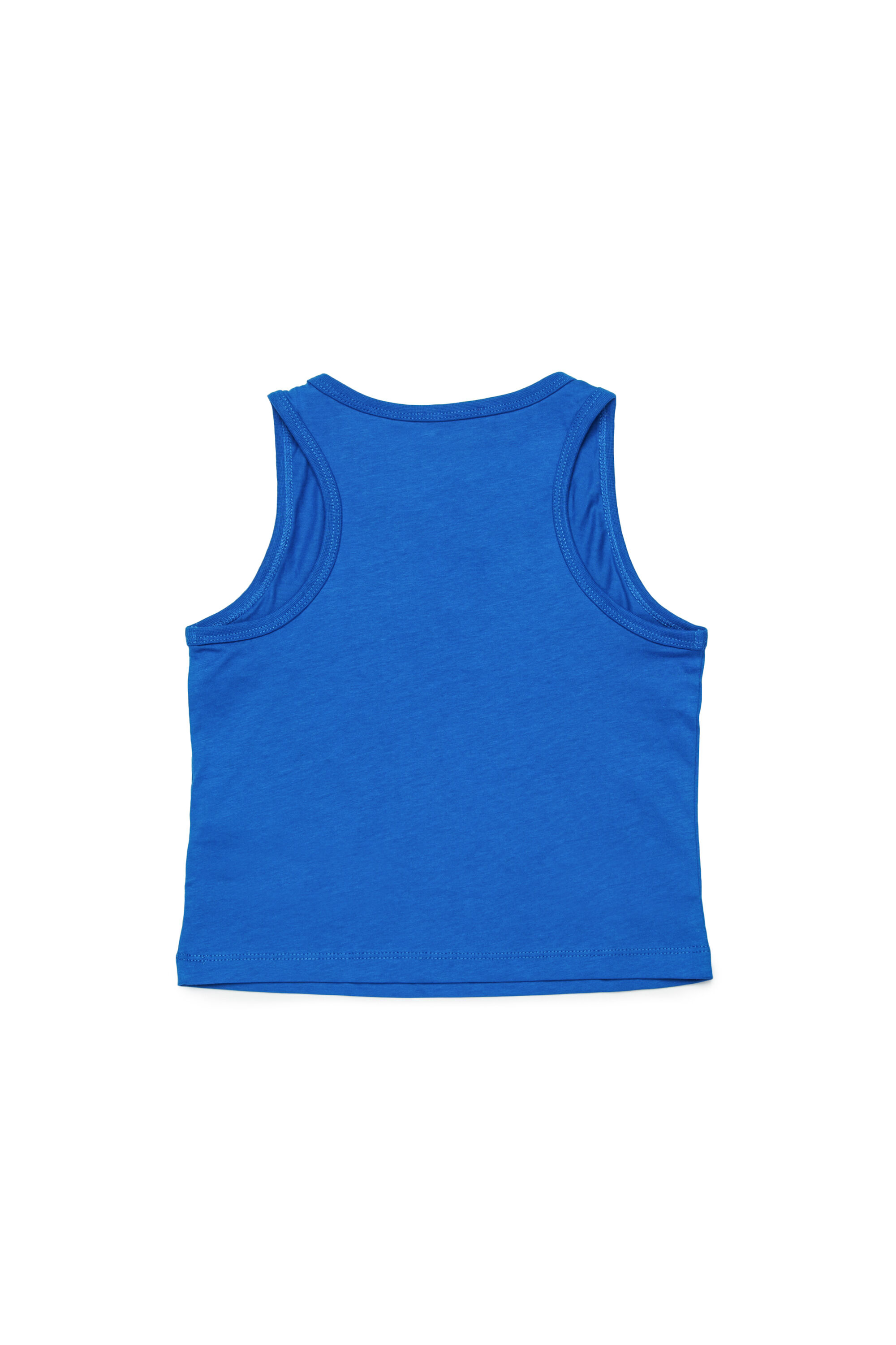 Diesel - TASPYRD, Débardeur avec empiècement logo D Femme in Bleu - 2