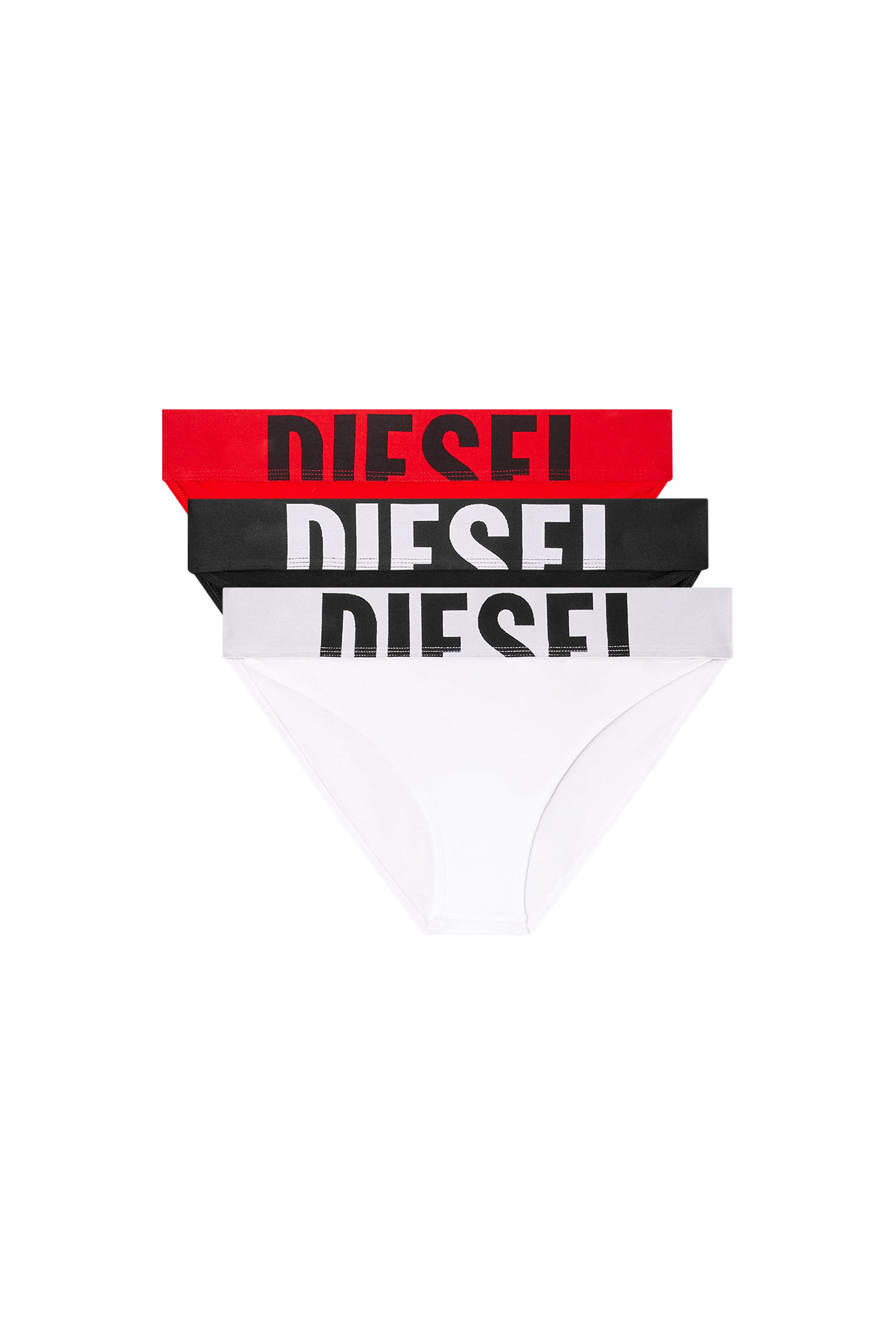 Diesel - LOLA-D-POP-3PACK, Lot de trois culottes avec logo découpé Femme in Polychrome - 2