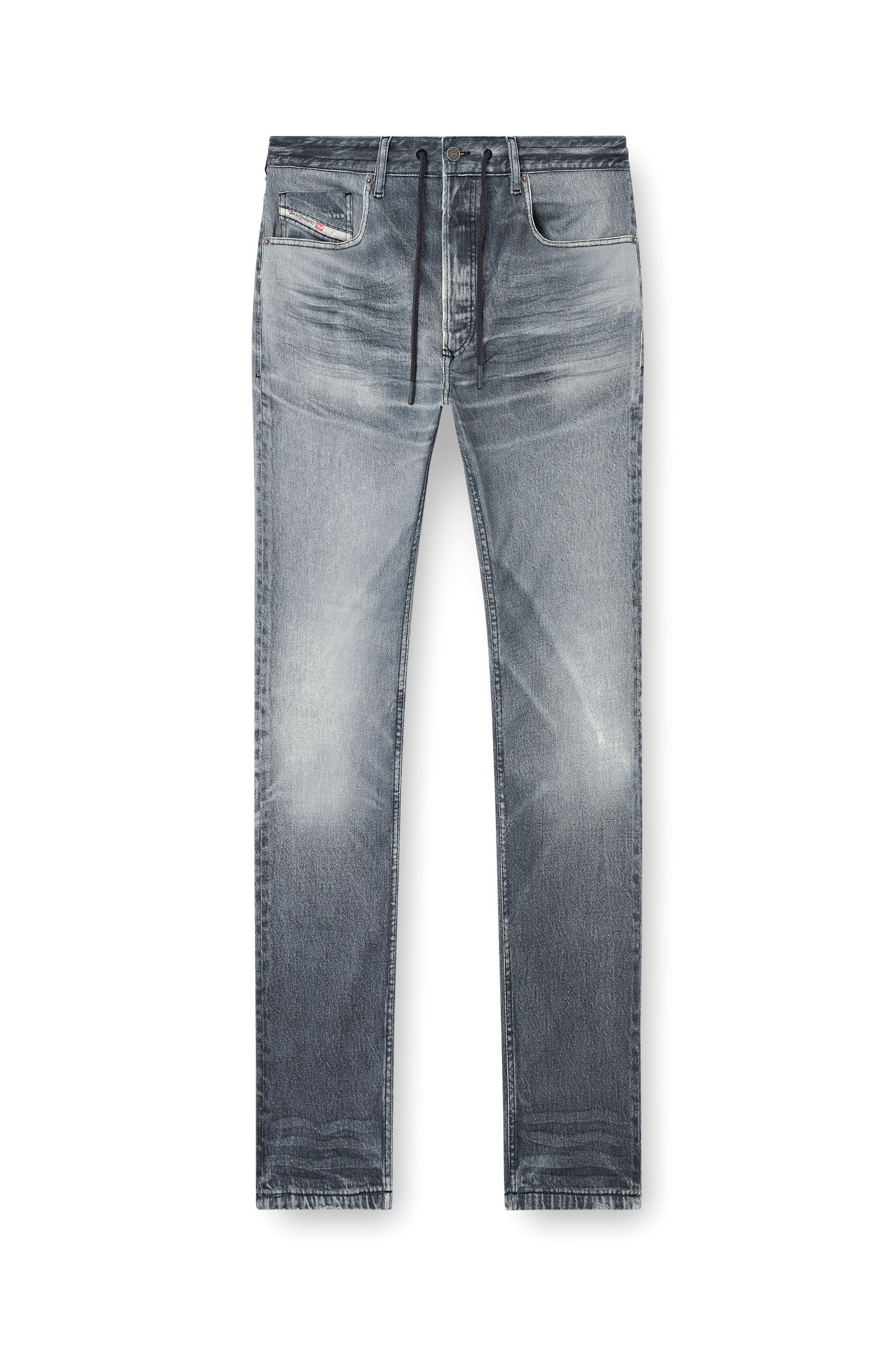 Diesel - Regular 2032 D-Krooley Joggjeans® 068PC Homme, Gris - Image 2