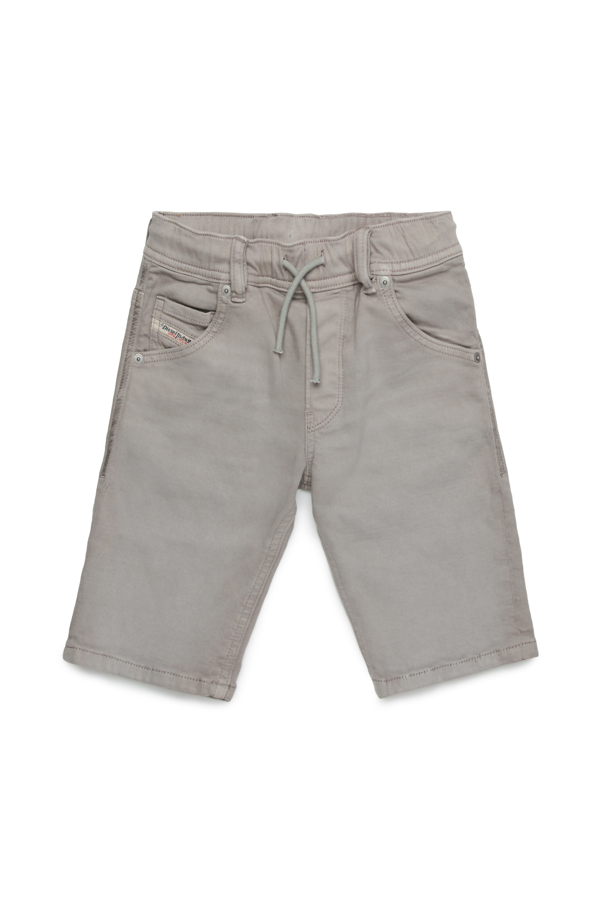 Diesel - KROOLEY-NE-J SH JJJ, Short Krooley coloré en tissu JoggJeans Homme in Gris - 1