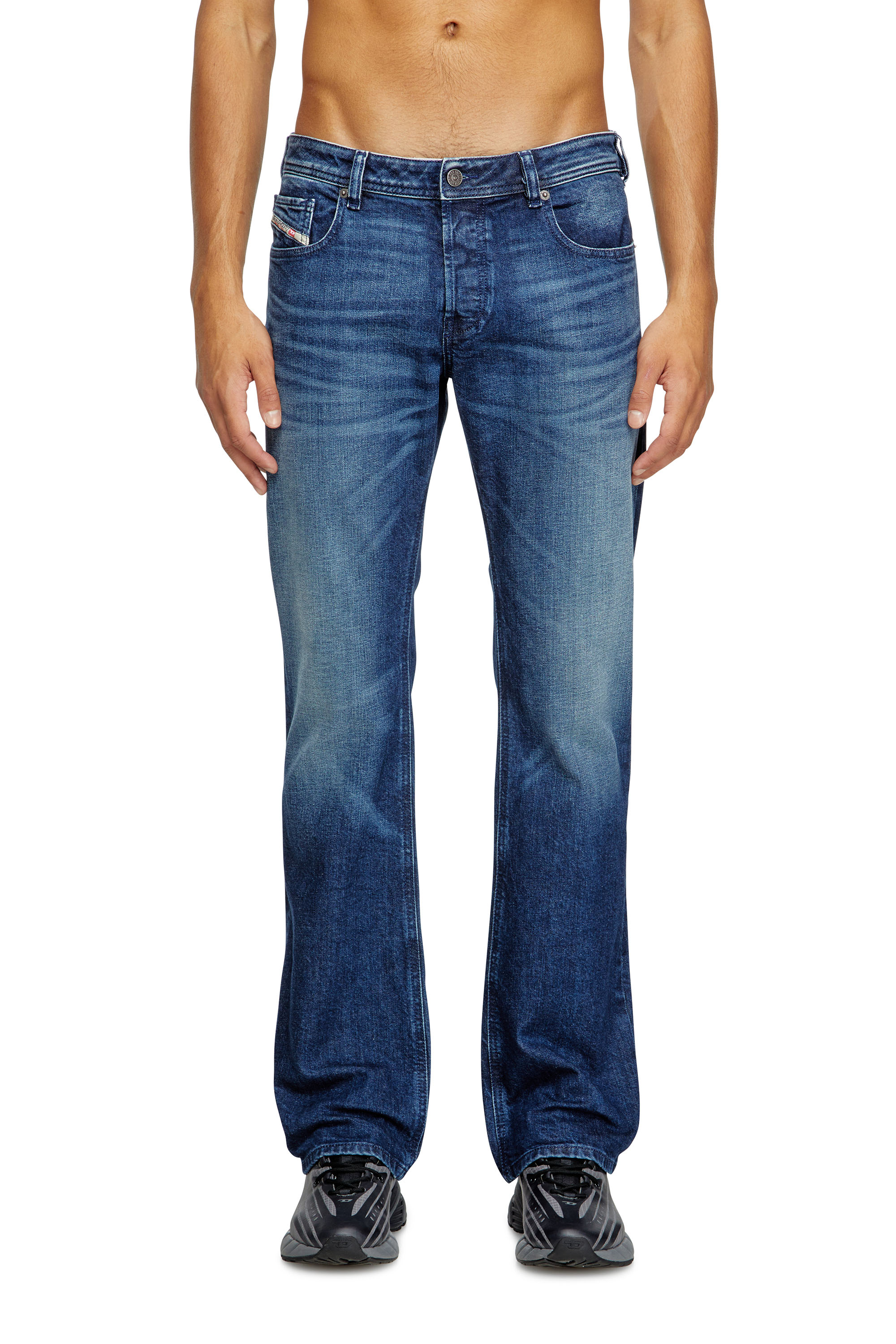 Diesel - Bootcut Jeans 2007 Zatiny 09L51 Homme, Bleu Foncé - Image 2