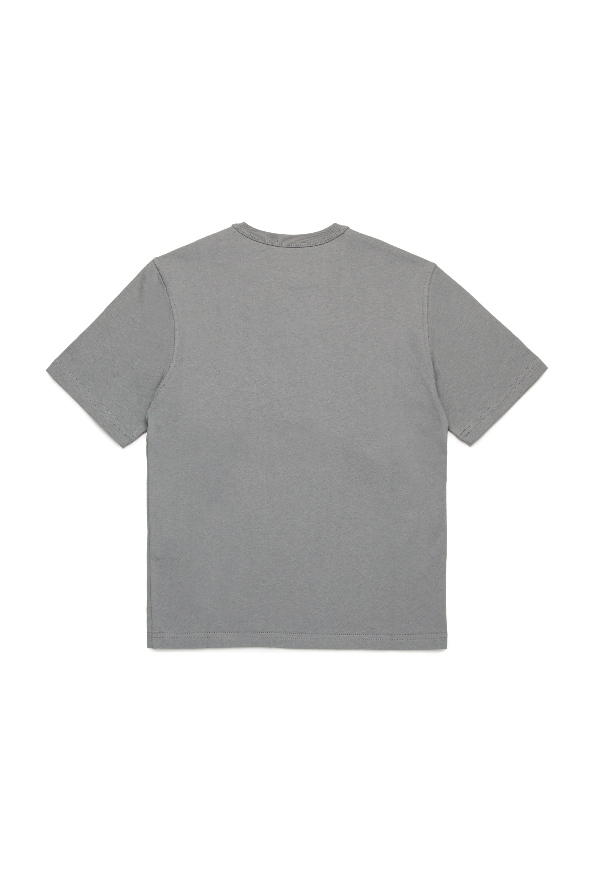 Diesel - TWASHN OVER, T-shirt avec logo universitaire DSL78 Homme in Gris - 2