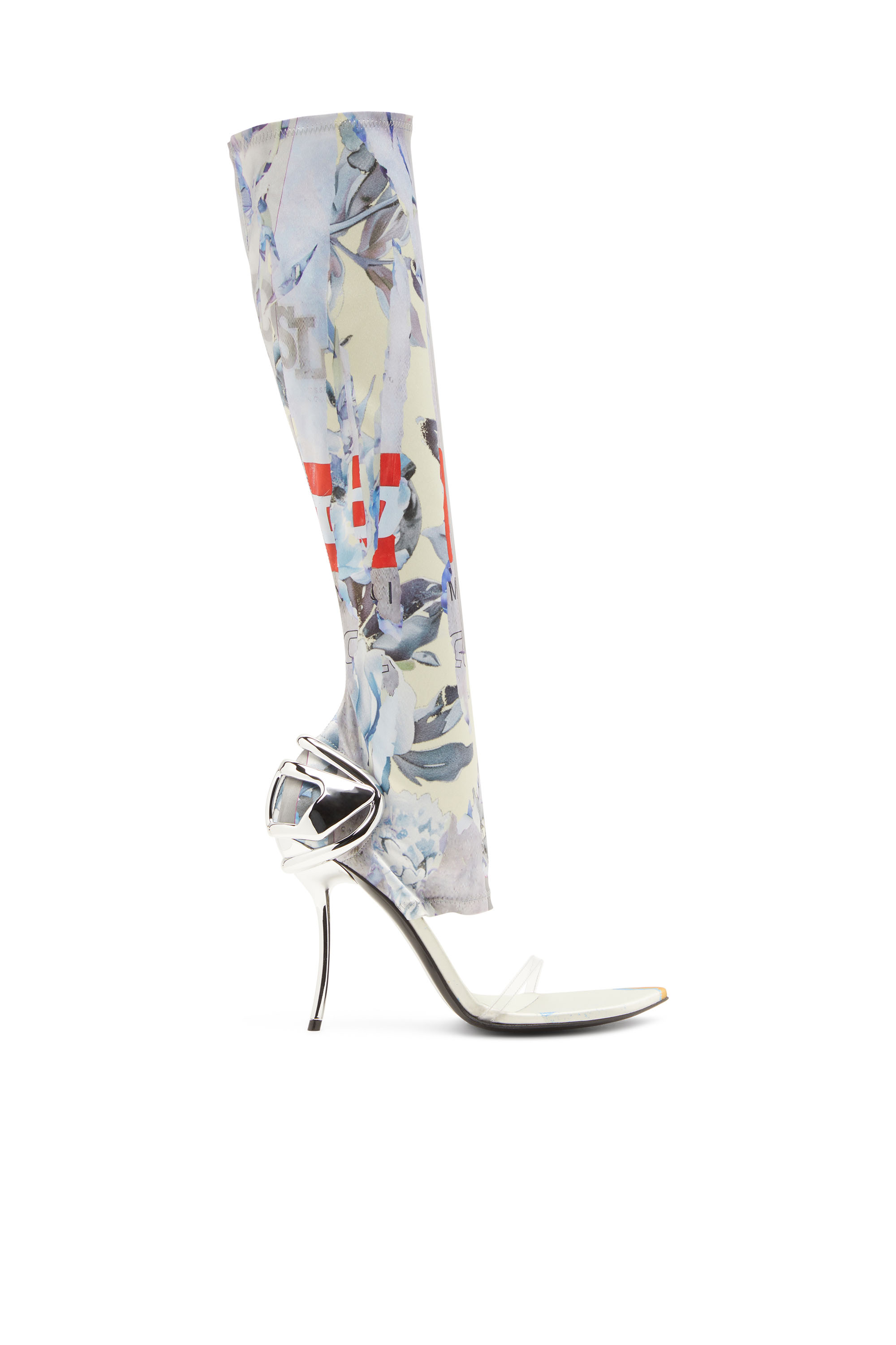 Diesel - D-TEN&HALF SDL KB, Sandales hybrides avec imprimé graphique Femme in Polychrome - 2