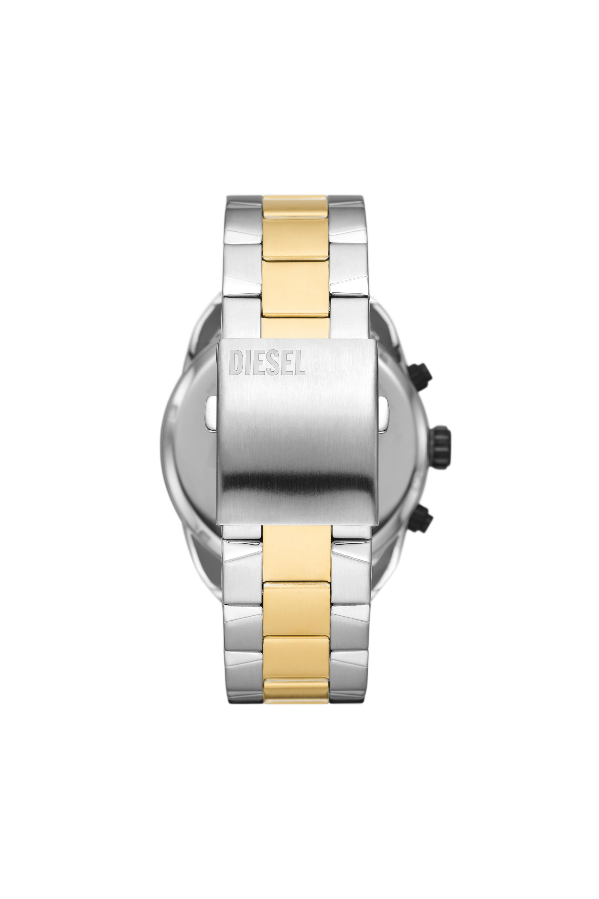 Diesel - DZ4627, Montre Spiked en acier inoxydable Homme in Gris argenté - 2