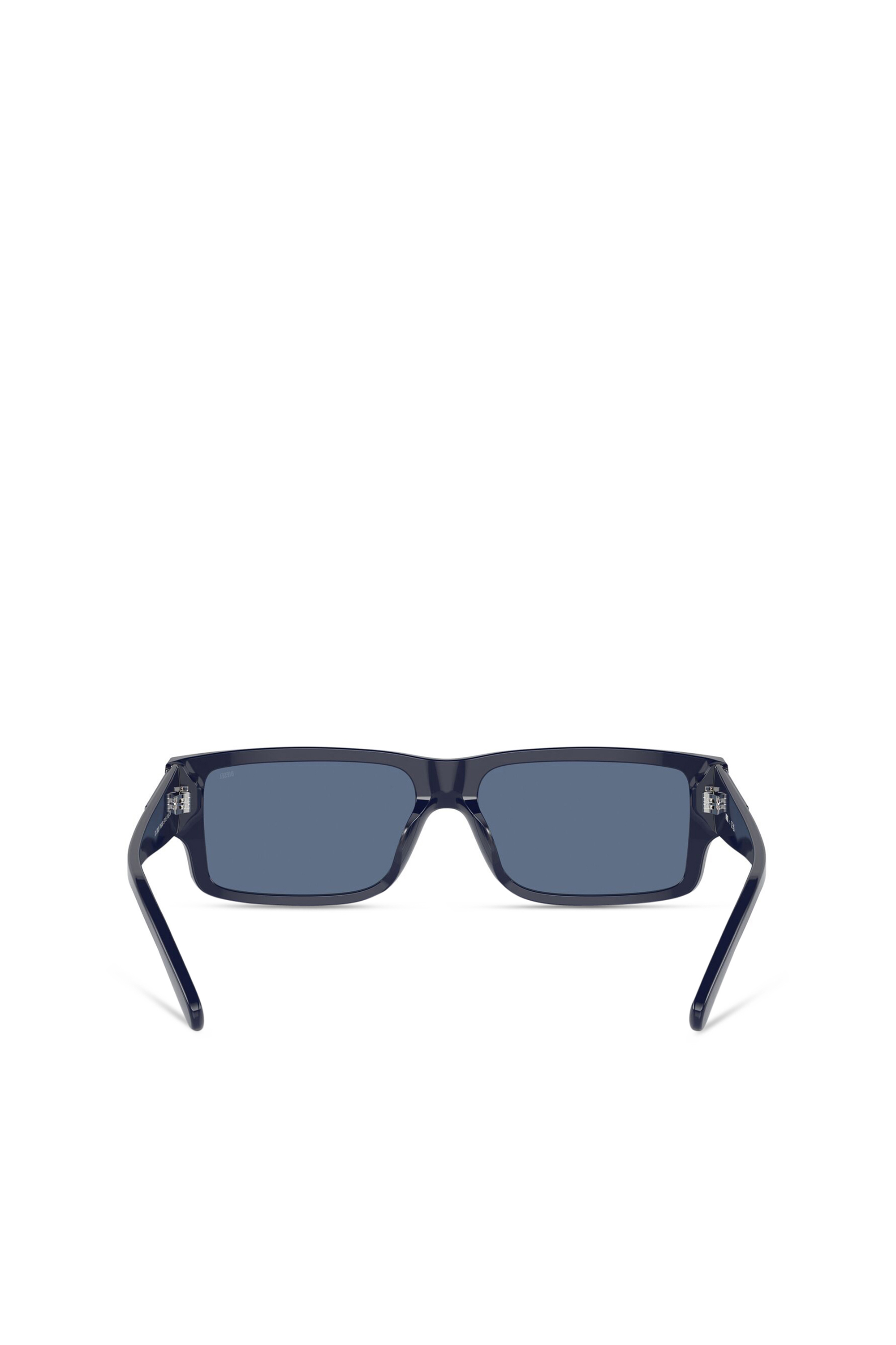Diesel - 0DL2003 SIZE 57, Lunettes de soleil rectangulaires Homme in Bleu - 4