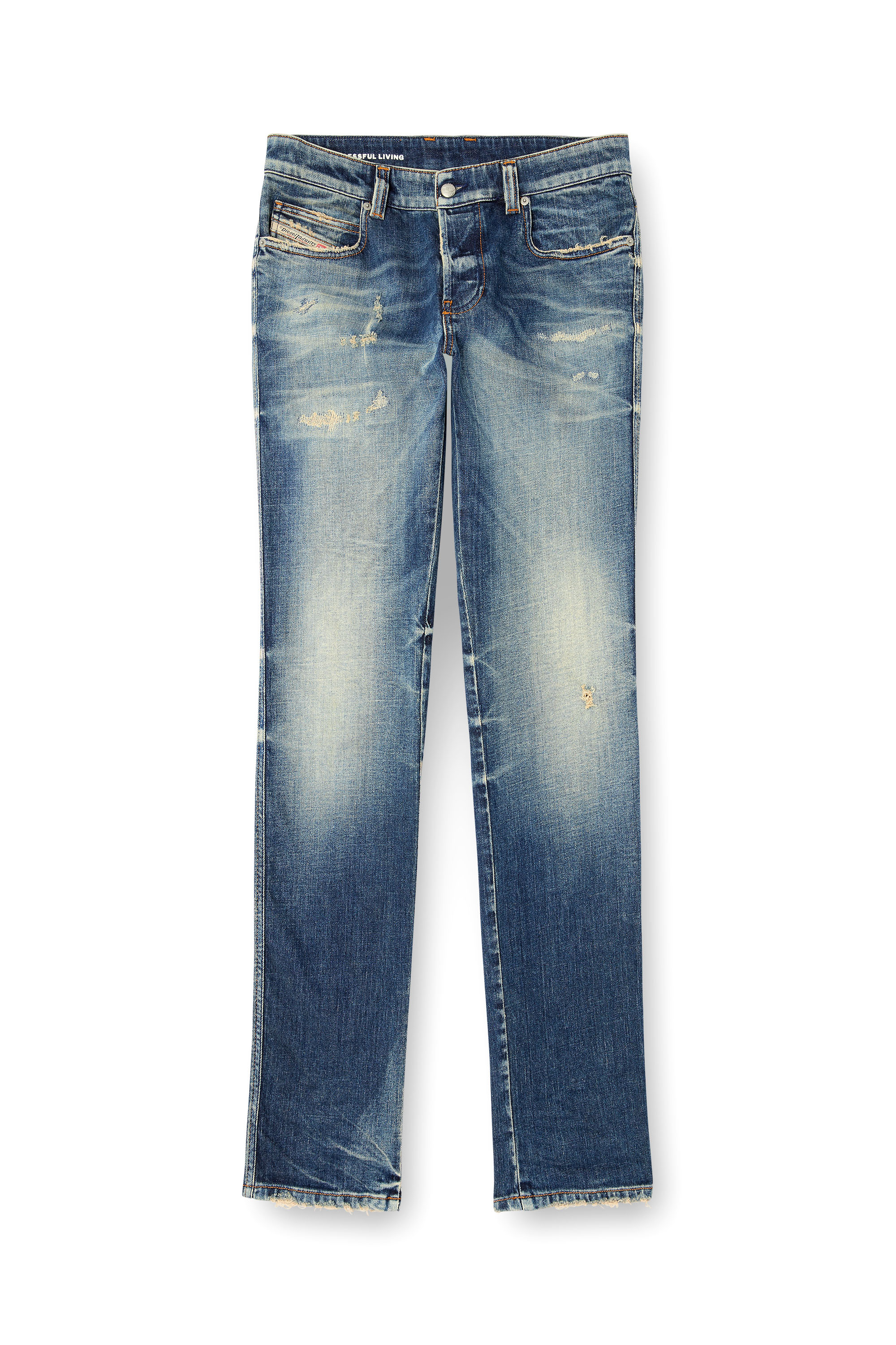 Diesel - Slim Jeans 1993 D-Vyl 09M55 Homme, Bleu Foncé - Image 3