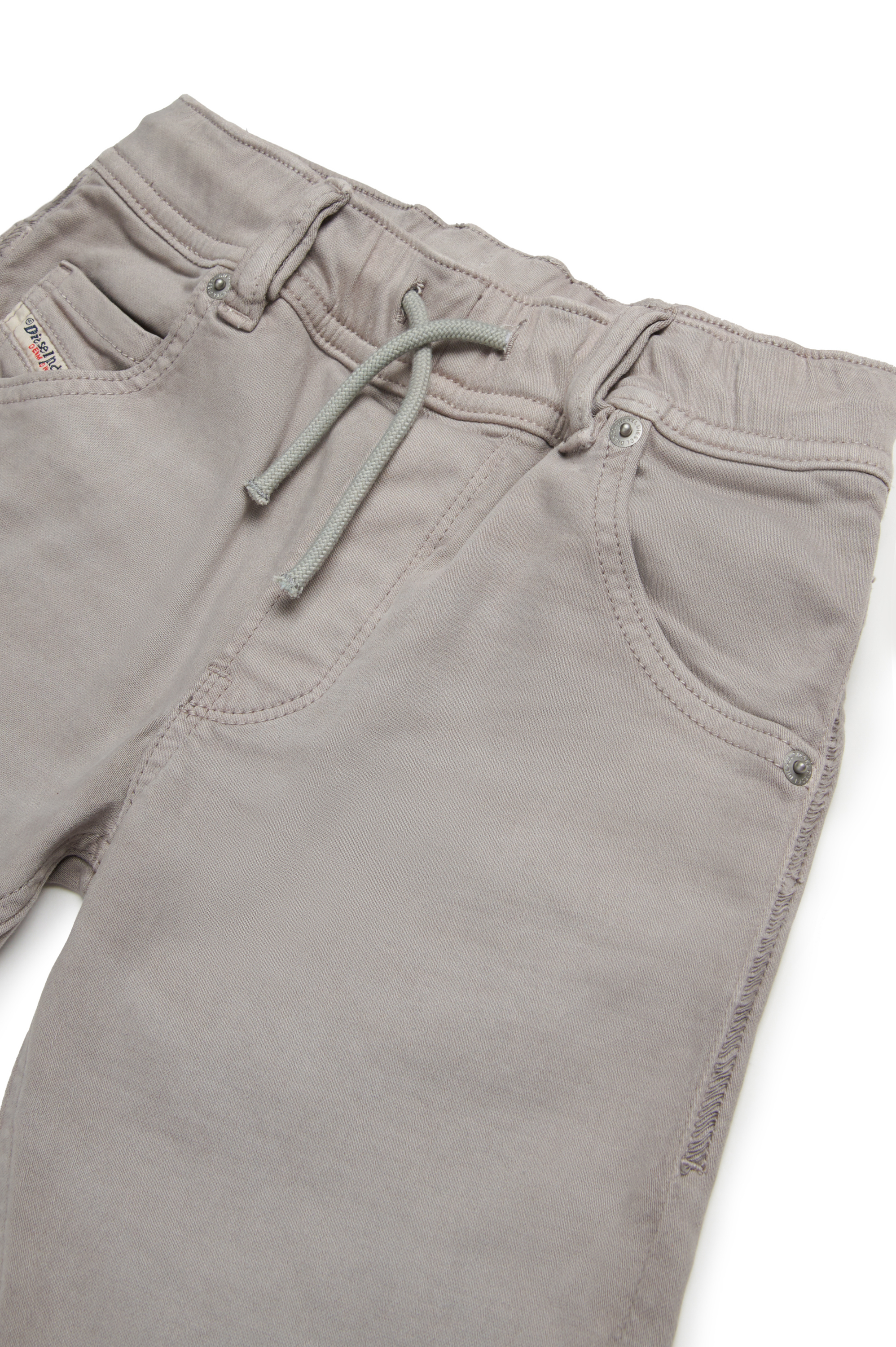 Diesel - KROOLEY-NE-J SH JJJ, Short Krooley coloré en tissu JoggJeans Homme in Gris - 3