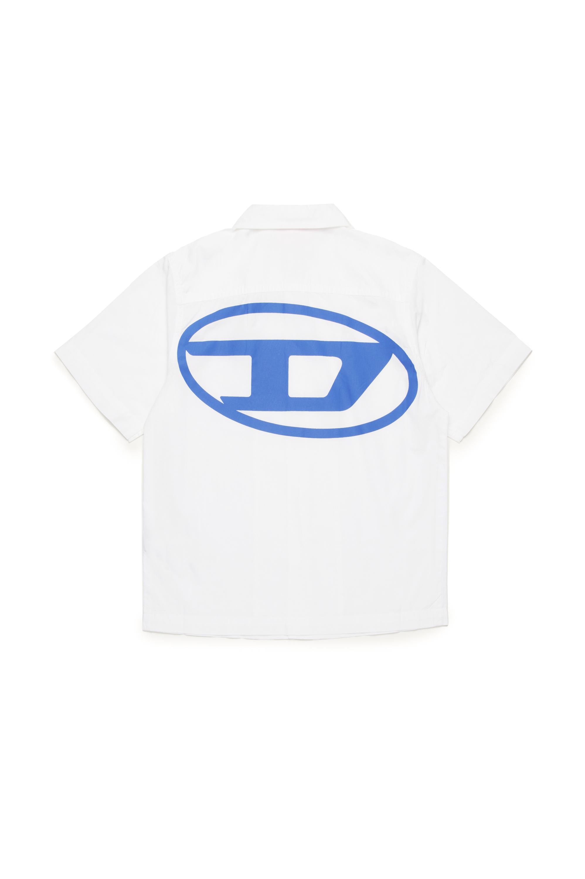 Diesel - MCPOLLY, Chemise à manches courtes avec imprimé Oval D Homme in Blanc - 2