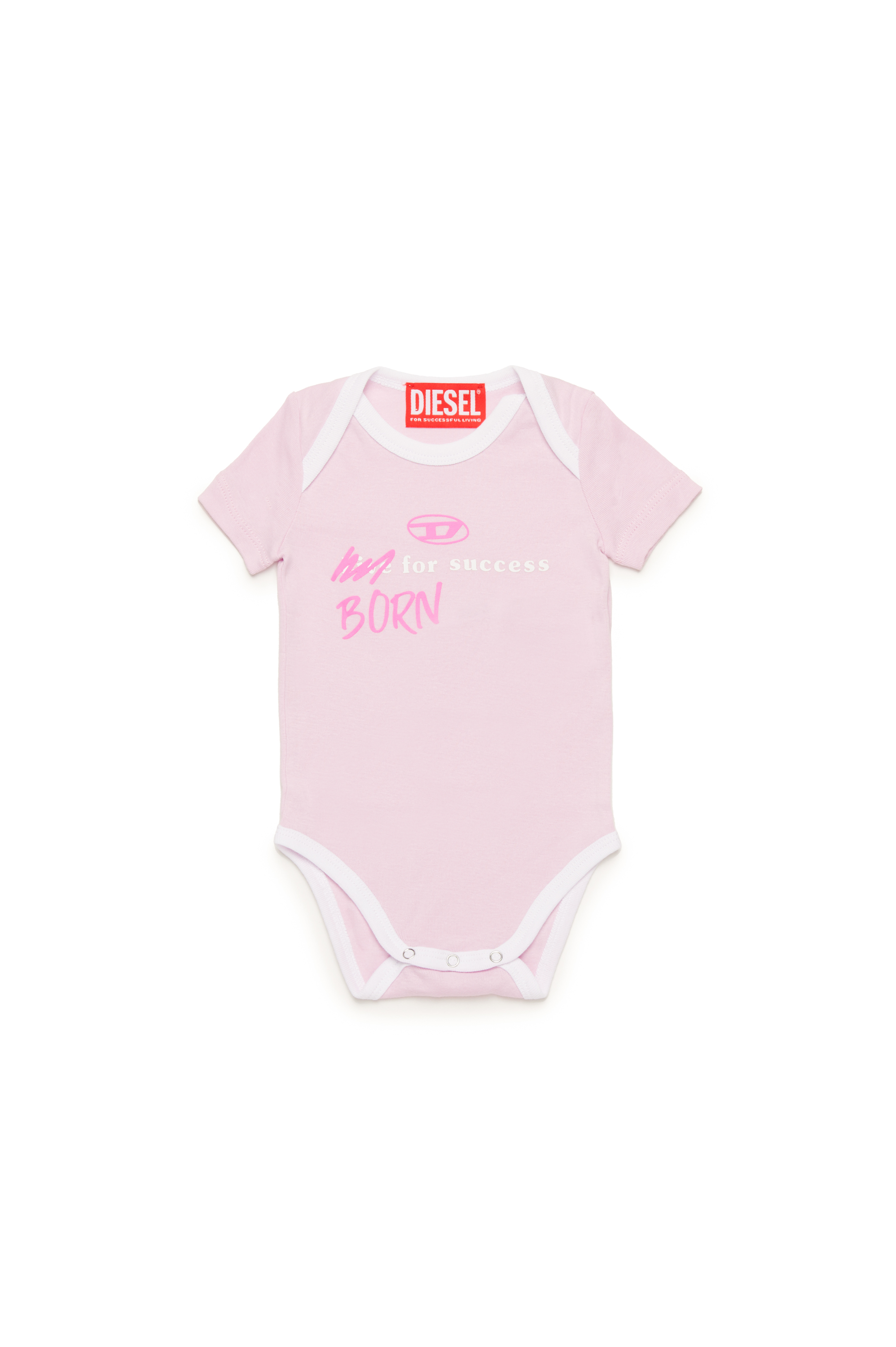 Diesel - URMAS-NB, Body pour bébé Born For Success Mixte in Rose - 1