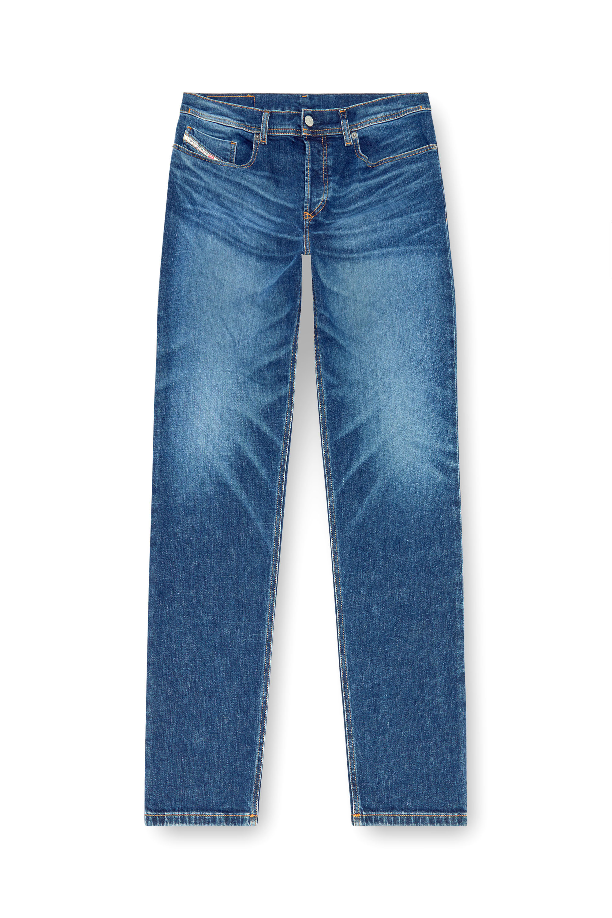 Diesel - Regular Jeans 2023 D-Finitive 09J47 Homme, Bleu Foncé - Image 3