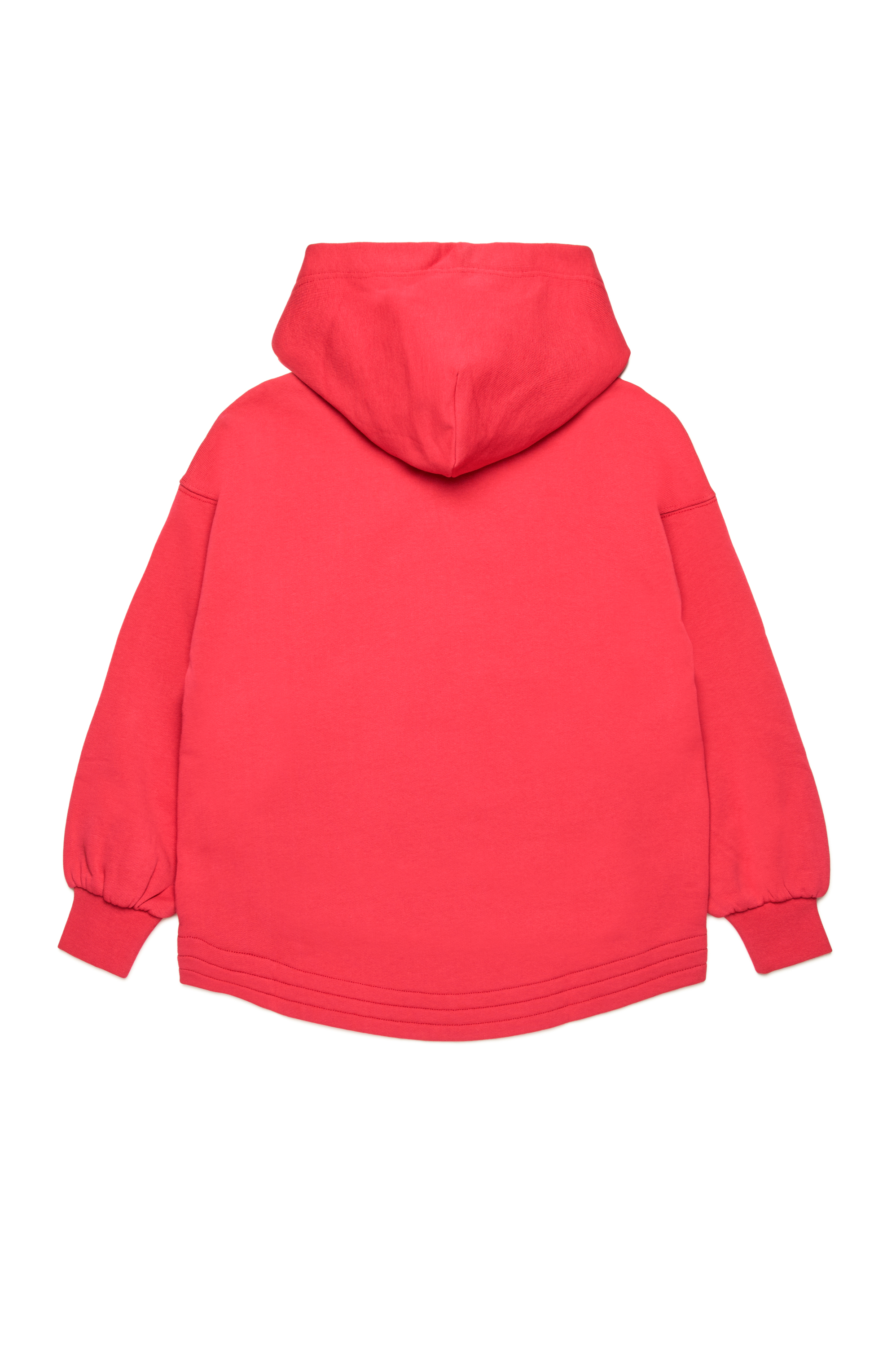 Diesel - SFPERU, Sweat-shirt à capuche zippé avec cut-out à logo Oval D Femme in Rose - 2
