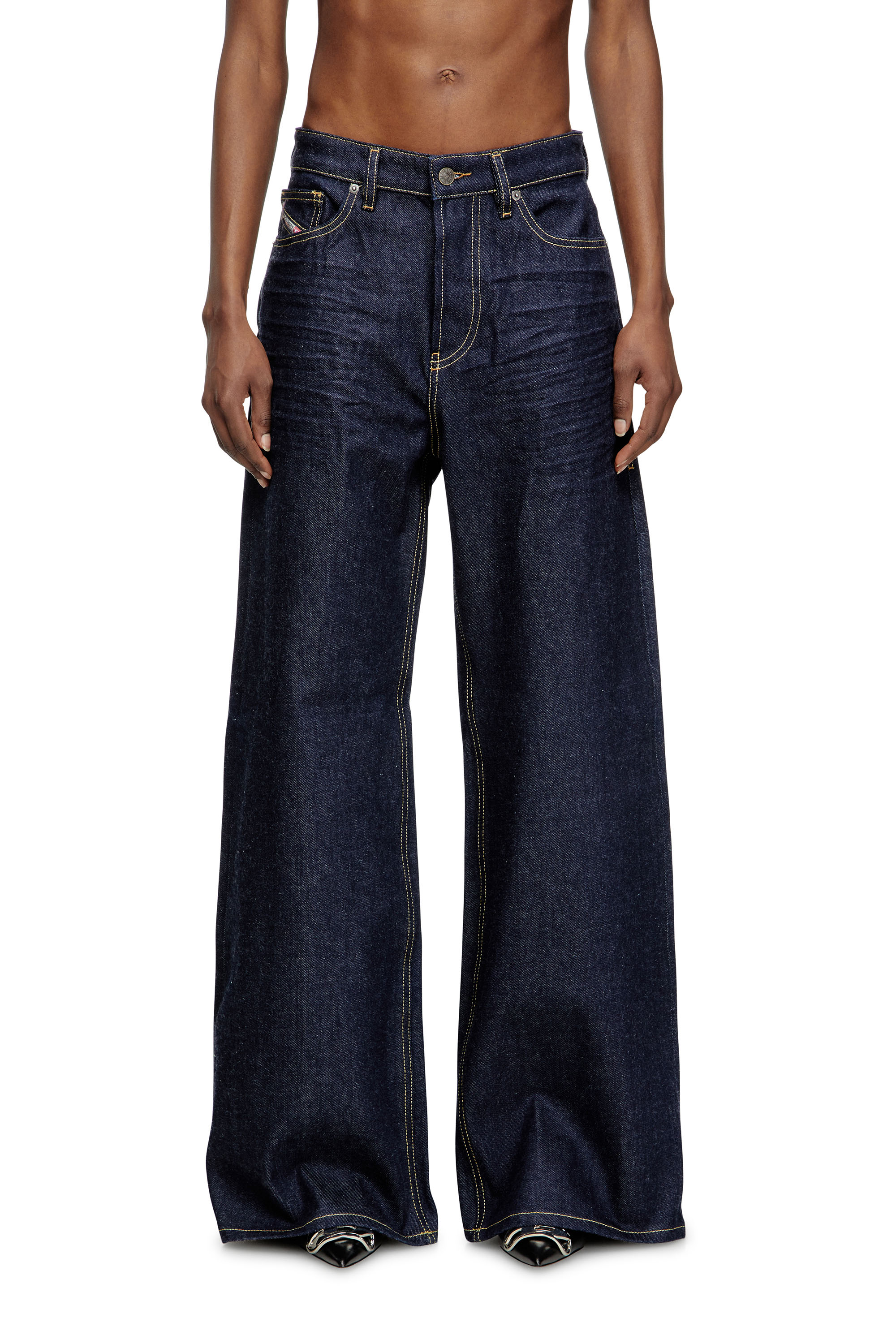 Diesel - Relaxed Jeans 1996 D-Sire 0GRDV Femme, Bleu Foncé - Image 2