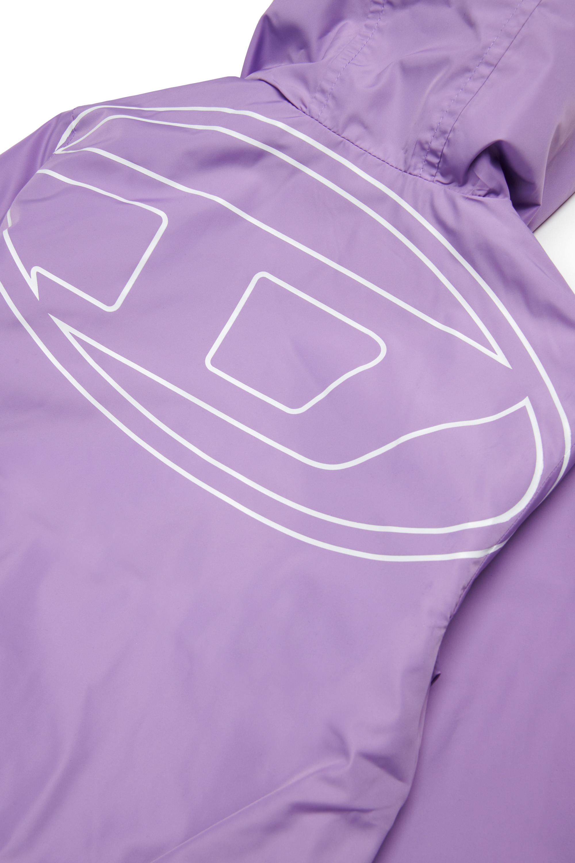 Diesel - JFLOGB, Veste à capuche avec mega imprimé Oval D Mixte in Violet - 4