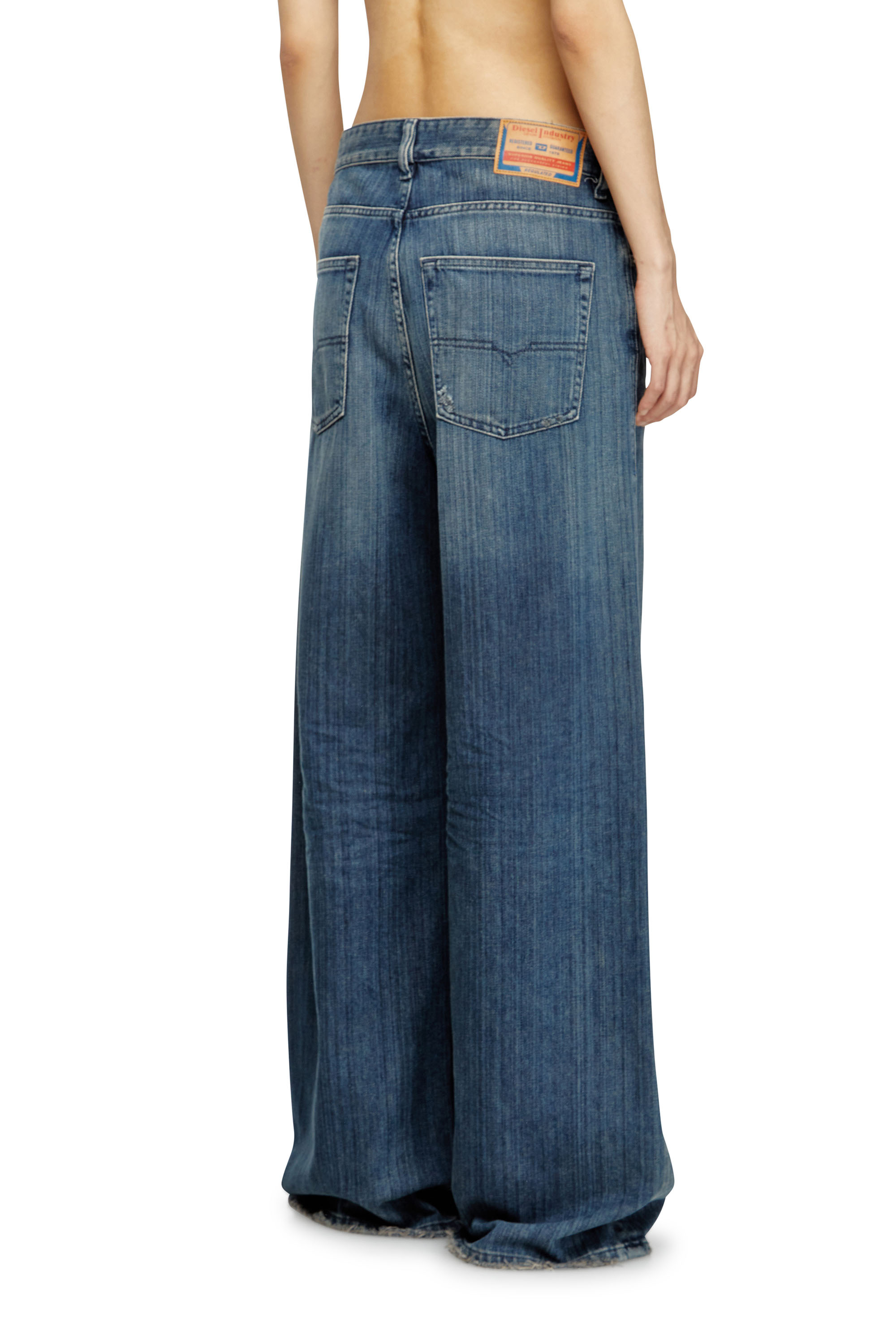 Diesel - Relaxed Jeans 1996 D-Sire 09M09 Femme, Bleu Foncé - Image 4