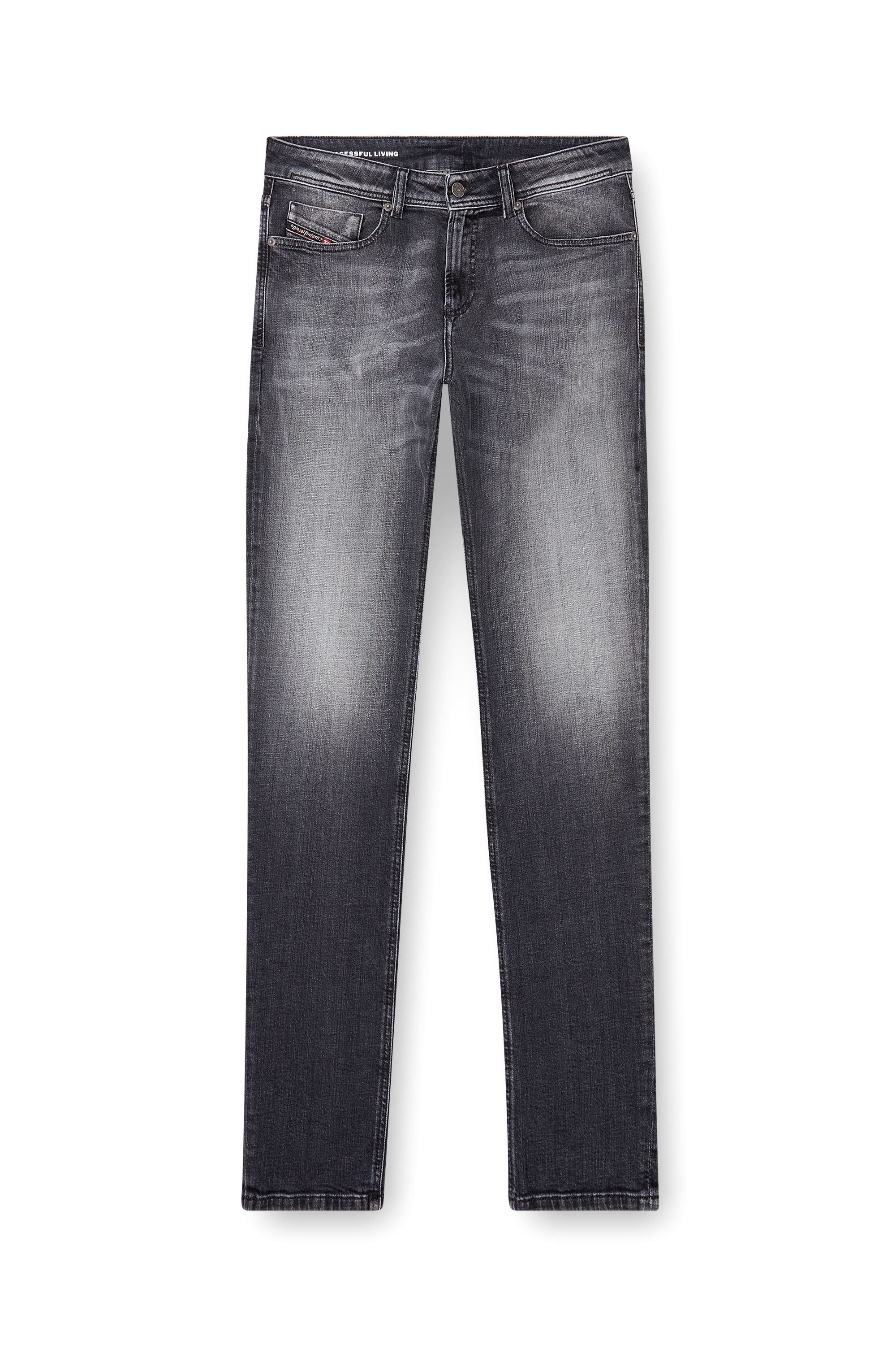 Diesel - Skinny Jeans 1979 Sleenker 09L01 Homme, Noir/Gris foncé - Image 3
